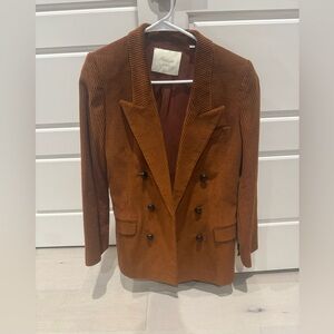 Doen Corduroy Jacket in Chesnut.  Like new, never worn.
